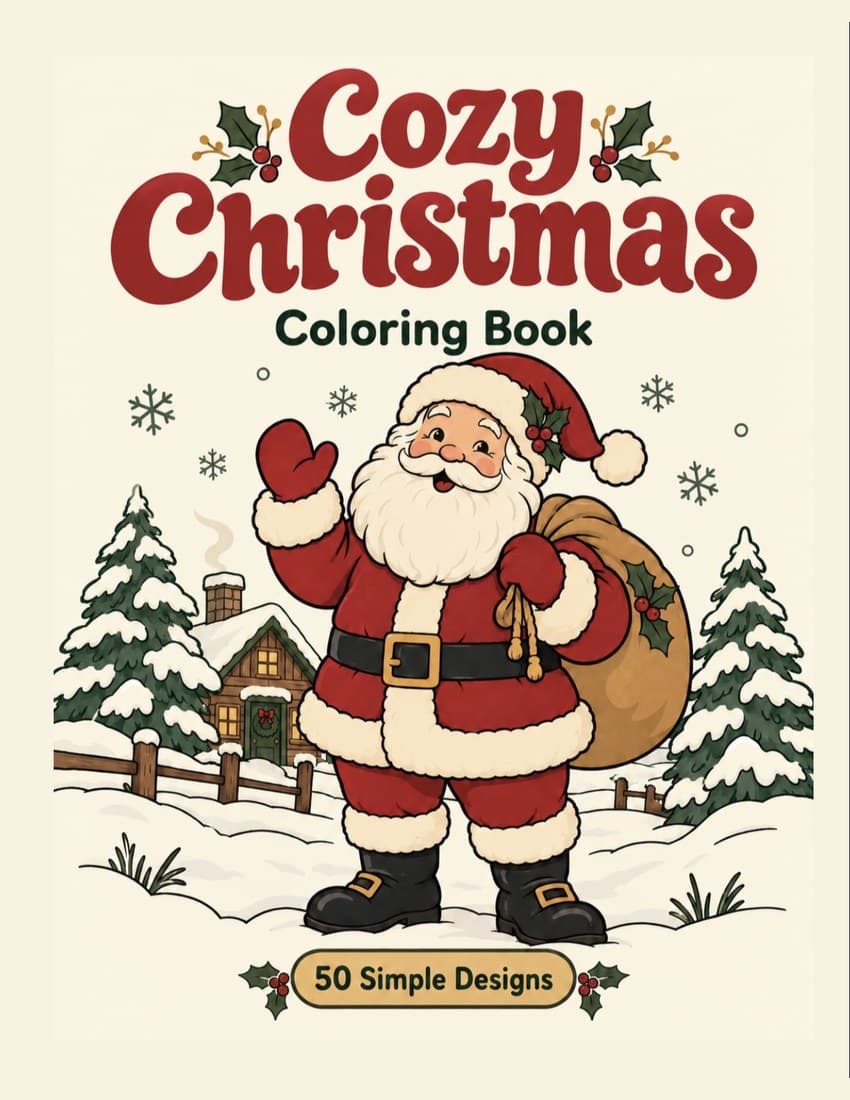 Cozy Christmas, Bold & Easy cover