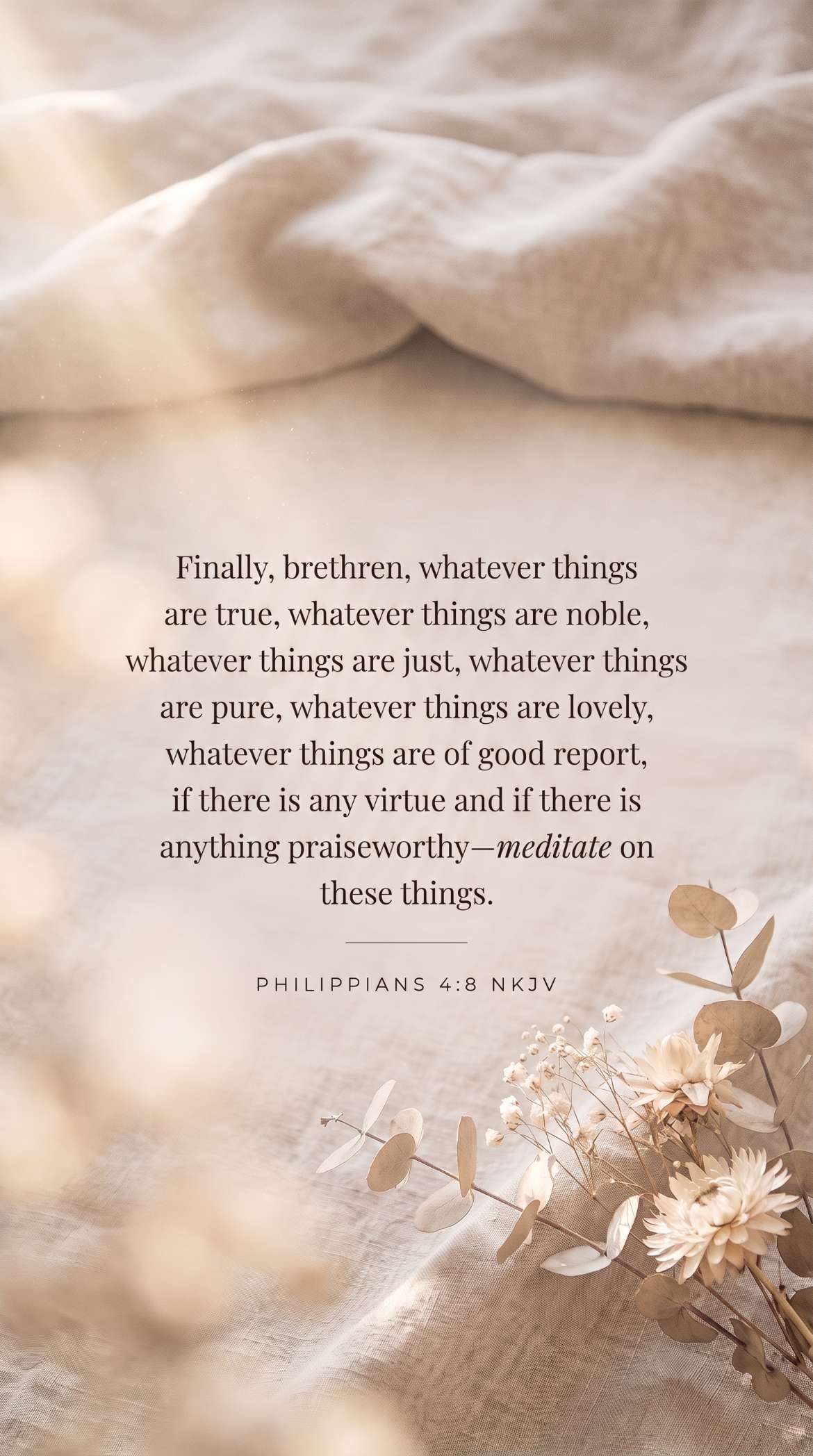 Philippeans 4:8